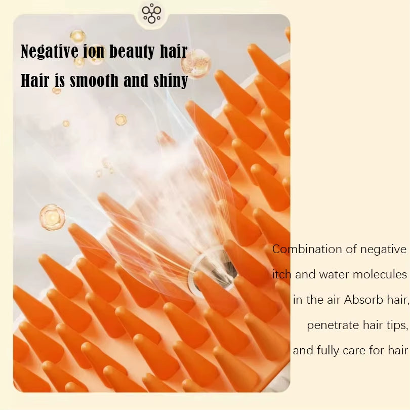 Cat Dog Steamy Brush Steam Brush Electric Sprayer for Massage Pet Grooming Tool Shedding 3 in 1 Electric Sprays Massage Combs